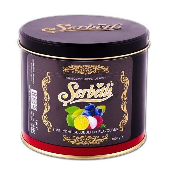 Табак Serbetli lime lychee blueberry 1кг в Мурманске