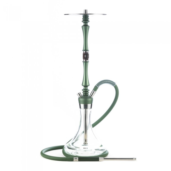 Кальян Hoob Mars Pro British Racing Green X Stainless Steel Prima Pro Дымчатый X Gold в Мурманске