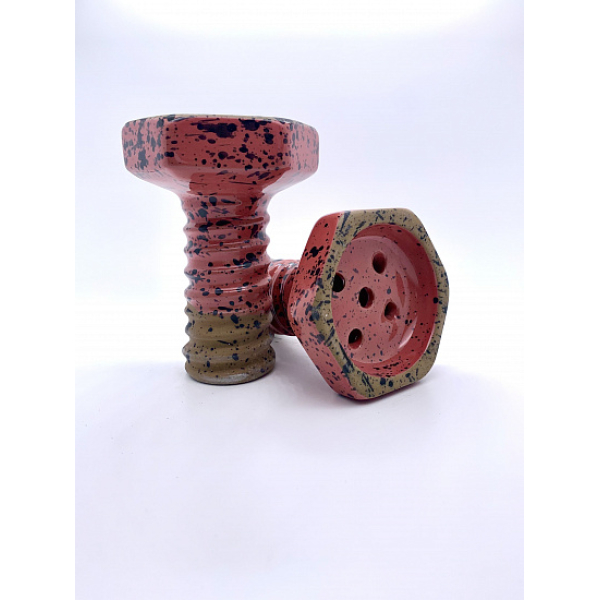 Чаша Thor Evil Screw Bowl Clay Красно Розовый в Мурманске