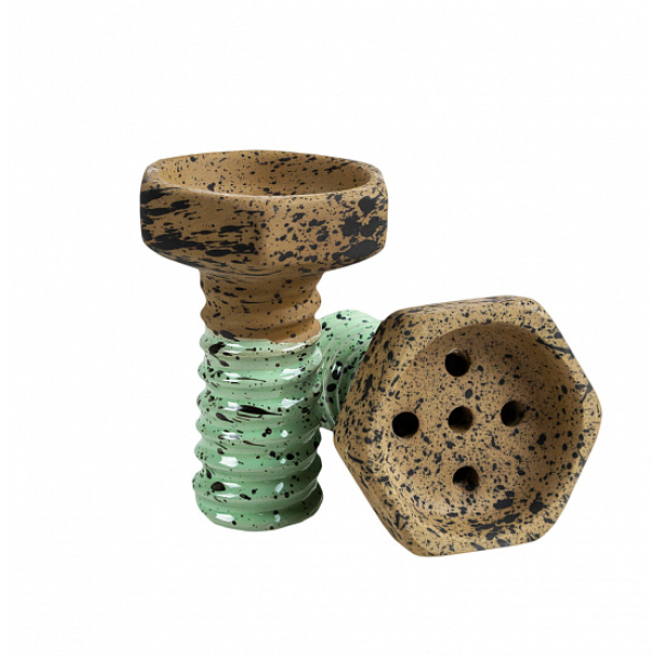 Чаша Thor Evil Screw Bowl Clay Светло Зеленый в Мурманске