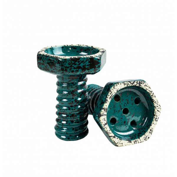 Чаша Thor Evil Screw Bowl Glaze Бирюза Сплошной в Мурманске