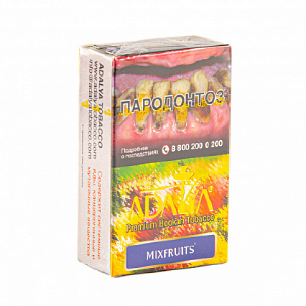 Табак ADALYA MIXFRUIT 20 гр в Мурманске