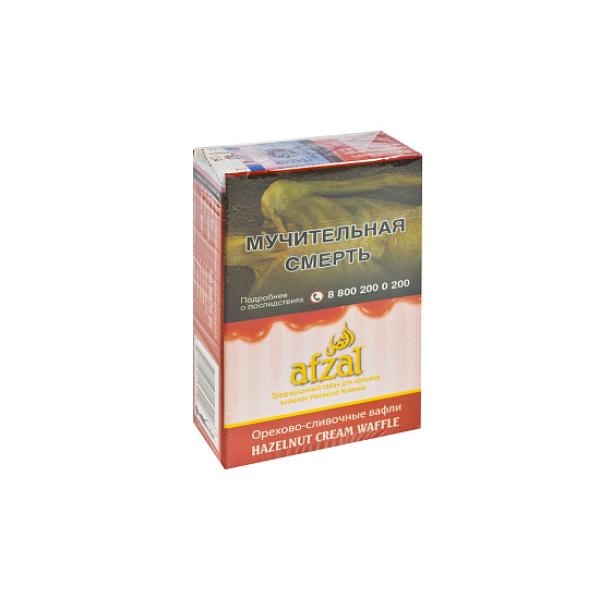 Табак AFZAL HAZELNUT CREAM WAFFLE 40 гр в Мурманске