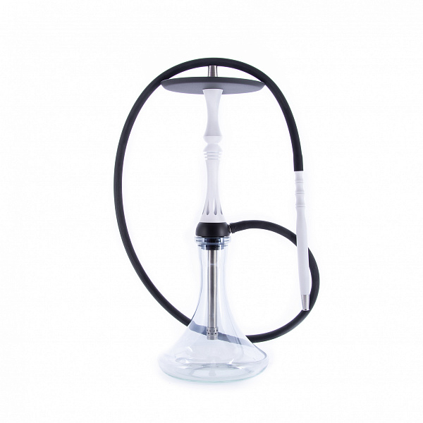 Кальян Alpha Hookah Kappa Snow White (Белый, 56 см) в Мурманске