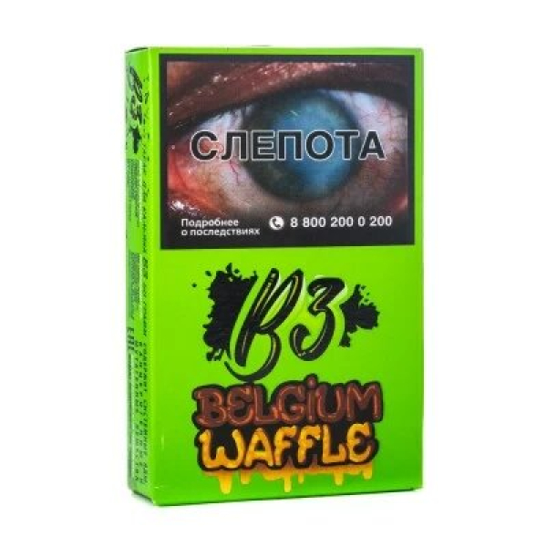 Табак B3 Belguim waffle (Бельгийские вафли) 50 гр в Мурманске