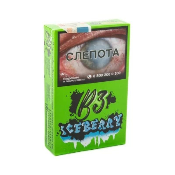 Табак B3 Iceberry (Черника и Лед) 50 гр в Мурманске