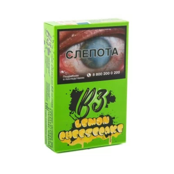 Табак B3 Lemon Cheesecake (Лимонный чизкейк) 50 гр в Мурманске