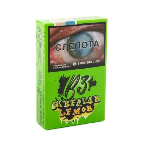 Табак B3 Siberian Lemon (Сибирский Лимон) 50 гр в Мурманске