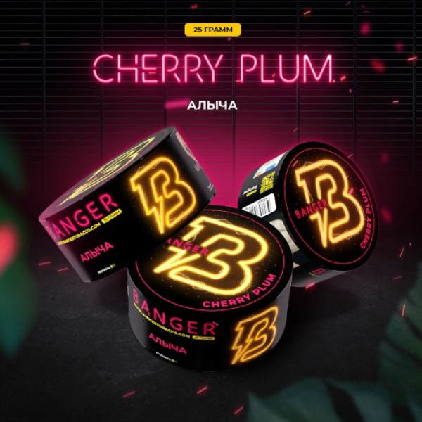 Табак Banger Cherry Plum (Алыча) 25 гр в Мурманске