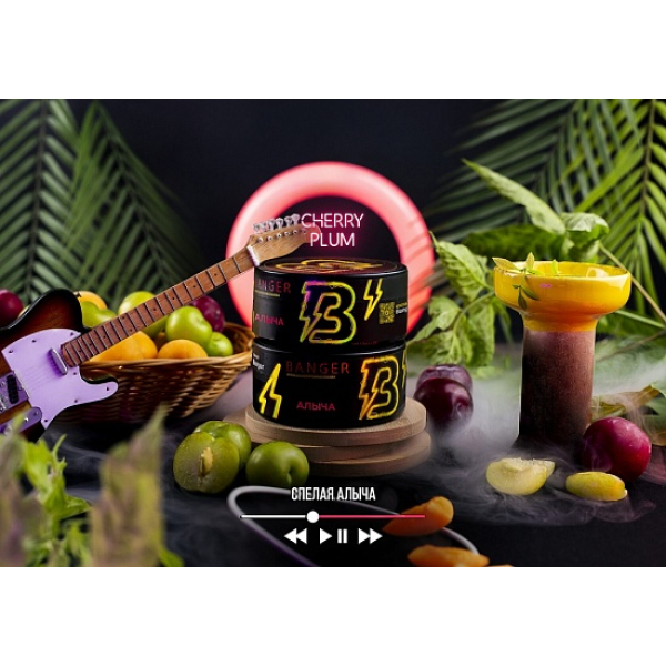Табак Banger Cherry plum 100 грамм в Мурманске