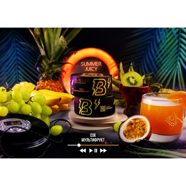 Табак Banger Summer Juicy 100 грамм в Мурманске