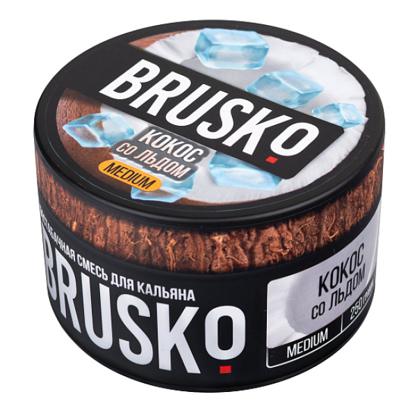 Смесь BRUSKO КОКОС СО ЛЬДОМ (MEDIUM) 250 гр в Мурманске