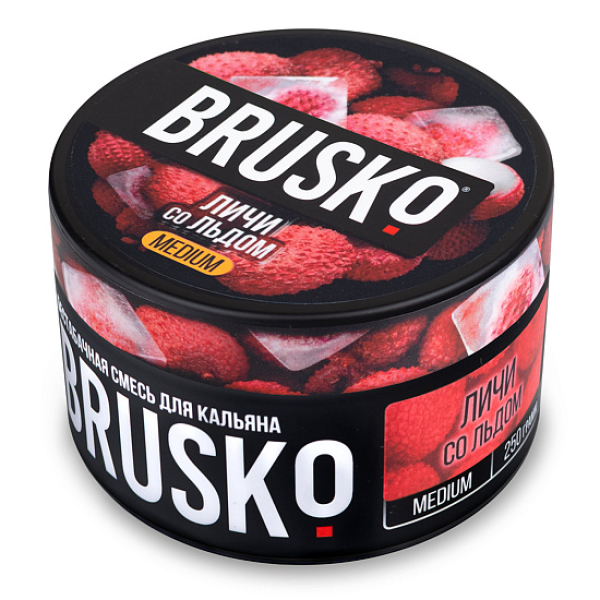 Смесь BRUSKO ЛИЧИ СО ЛЬДОМ (MEDIUM) 250 гр в Мурманске