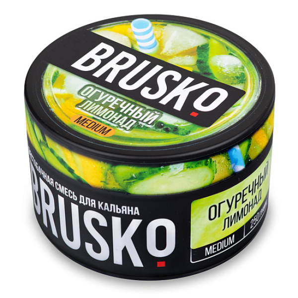 Смесь BRUSKO ОГУРЕЧНЫЙ ЛИМОНАД (MEDIUM) 250 гр в Мурманске