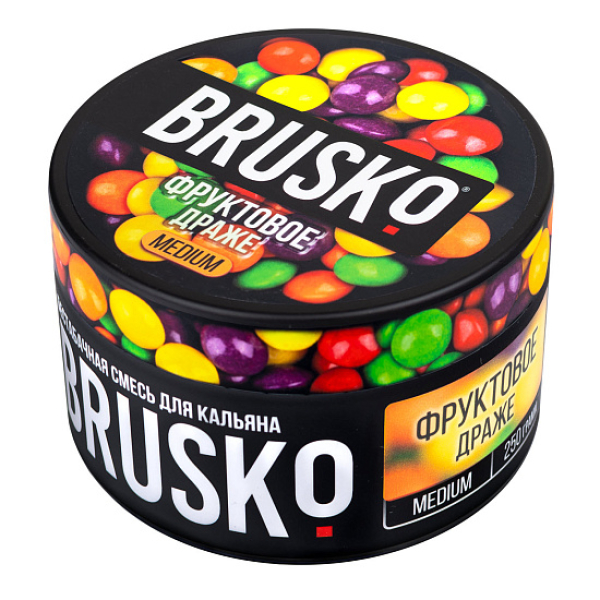 Смесь BRUSKO ФРУКТОВОЕ ДРАЖЕ (MEDIUM) 250 гр в Мурманске