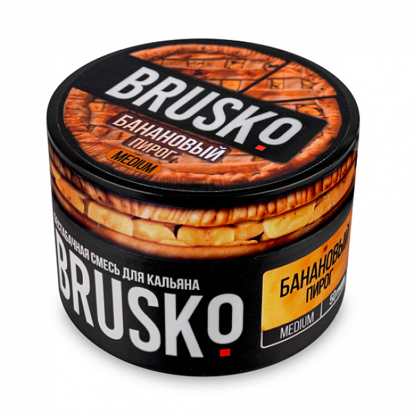 Смесь Brusko Medium Банановый пирог 50 грамм в Мурманске