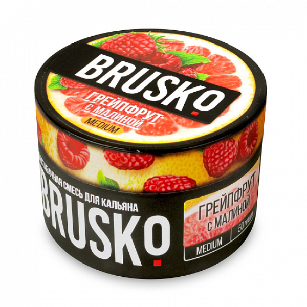 Смесь Brusko Medium Грейпфрут с малиной 50 грамм в Мурманске