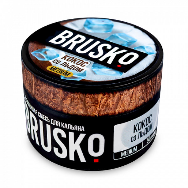 Смесь Brusko Medium Кокос лед 50 грамм в Мурманске
