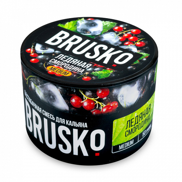 Смесь Brusko Medium Ледяная смородина 50 грамм в Мурманске