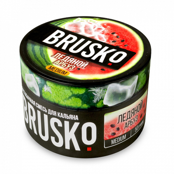 Смесь Brusko Medium Ледяной арбуз 50 грамм в Мурманске