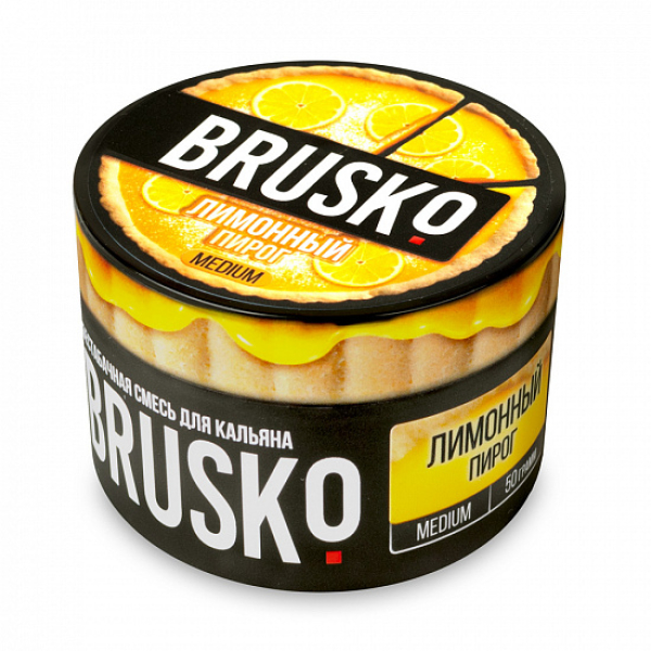Смесь Brusko Medium Лимонный пирог 50 грамм в Мурманске