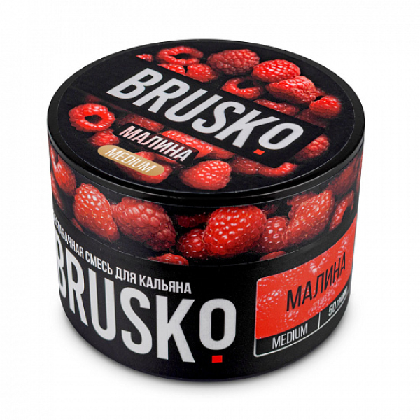 Смесь Brusko Medium Малина 50 грамм в Мурманске