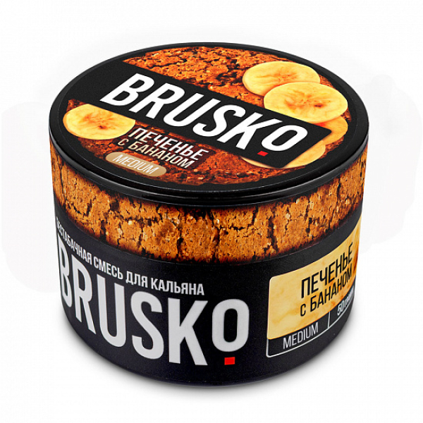 Смесь Brusko Medium Печенье с бананом 50 грамм в Мурманске