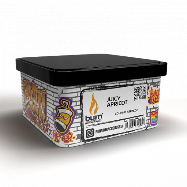 Табак BURN JUICY APRICOT 200 грамм в Мурманске