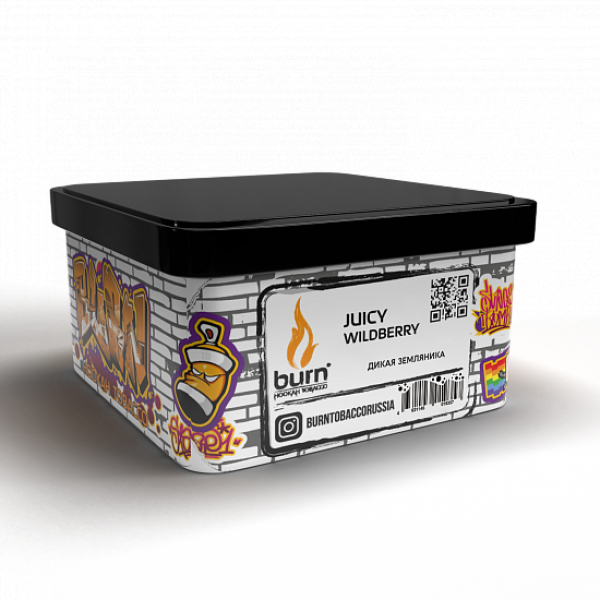 Табак BURN JUICY WILDBERRY 200 грамм в Мурманске