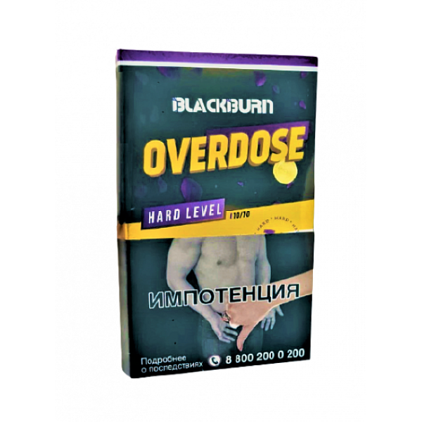 Табак Blackburn Overdose 100 грамм в Мурманске