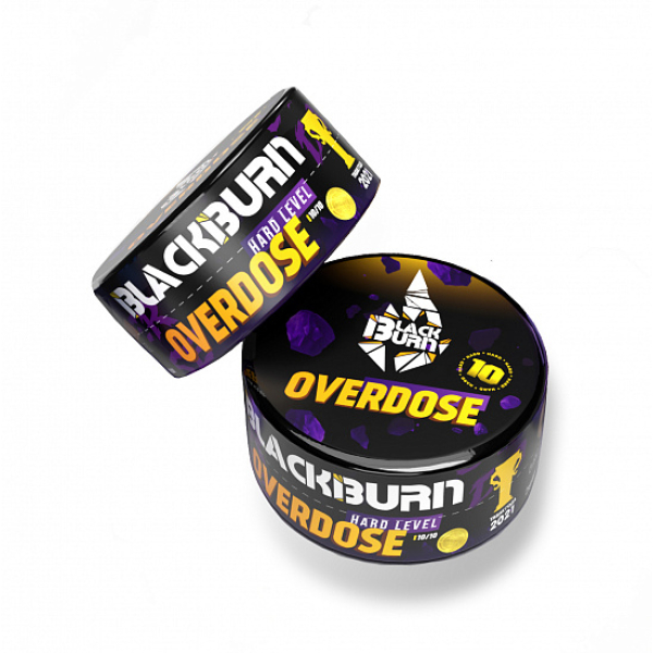 Табак BlackBurn Overdose 25 грамм в Мурманске