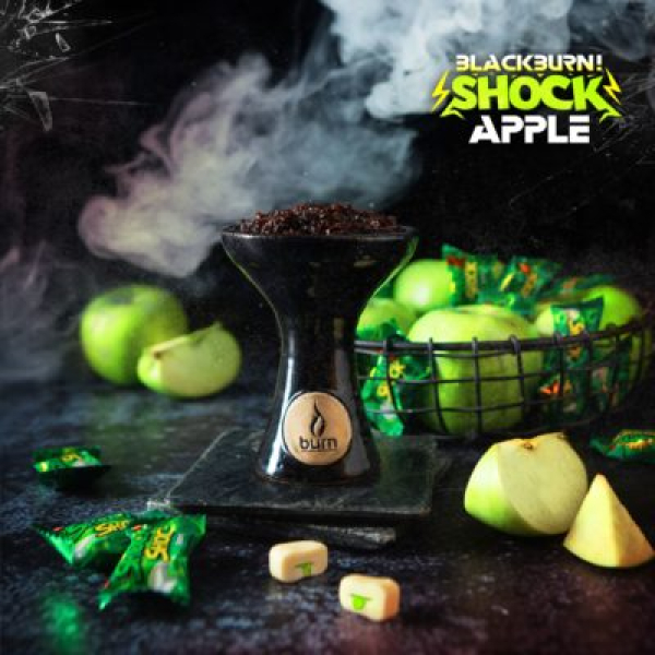 Табак Blackburn Apple Shock 100 грамм в Мурманске