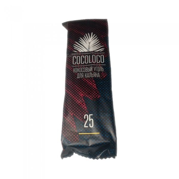 Кокосовый уголь Cocoloco 25мм - 12 шт. в Мурманске