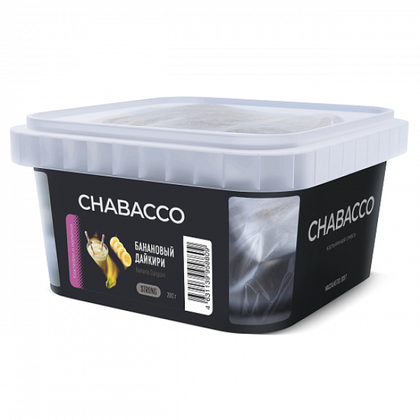 Смесь Chabacco Strong Banana Daiquiri (Банановый Дайкири) 200 гр в Мурманске