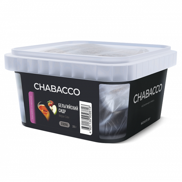 Смесь Chabacco Strong Belgian Cider (Бельгийский Сидр) 200 гр в Мурманске