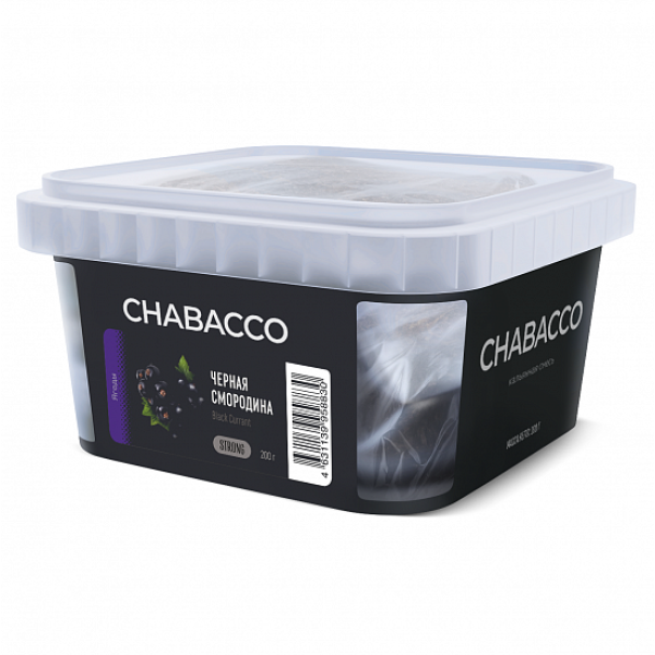Смесь Chabacco Strong Black Currant (Черная Смородина) 200 гр в Мурманске