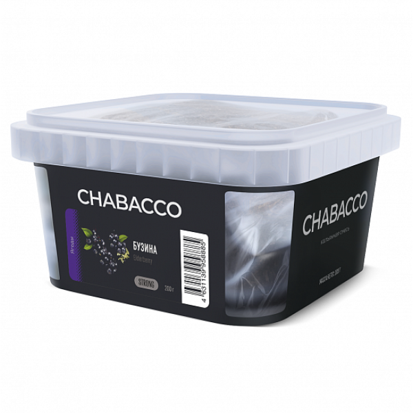Смесь Chabacco Strong Elderberry (Бузина) 200 гр в Мурманске