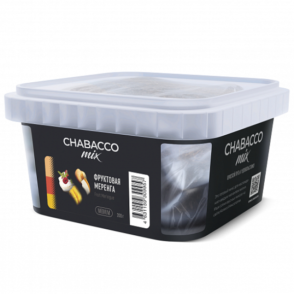 Смесь Chabacco mix Fruit Meringue (Фруктовая Меренга) 200 гр в Мурманске