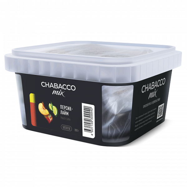 Смесь Chabacco mix Peach Lime (Персик Лайм) 200 гр в Мурманске