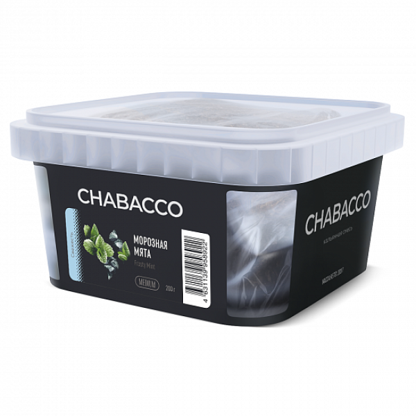 Смесь Chabacco Medium Frosty Mint (Морозная Мята) 200 гр в Мурманске