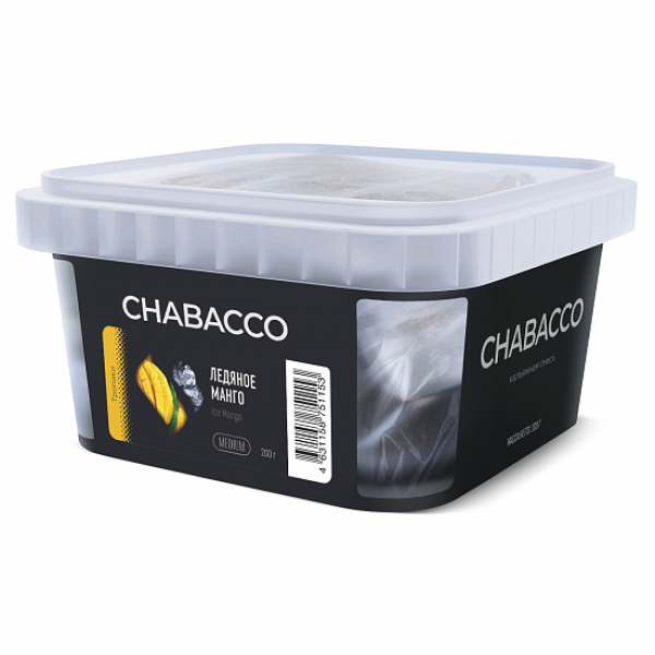 Смесь Chabacco Medium Ice Mango (Ледяной Манго) 200 гр в Мурманске