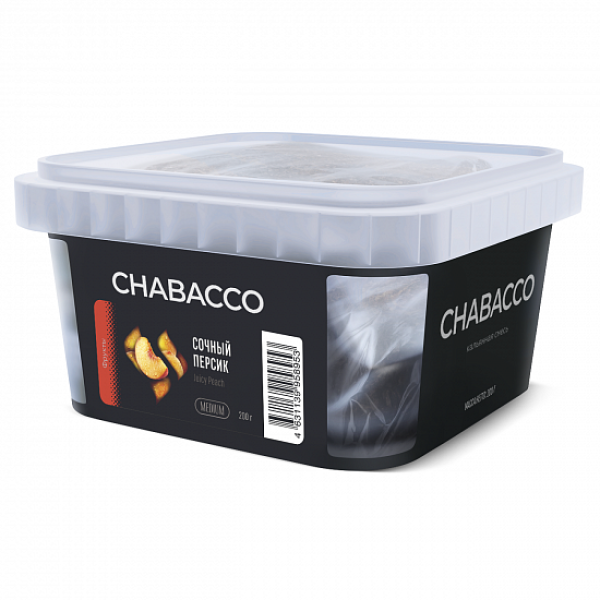 Смесь Chabacco Medium Juicy Peach (Сочный Персик) 200 гр в Мурманске