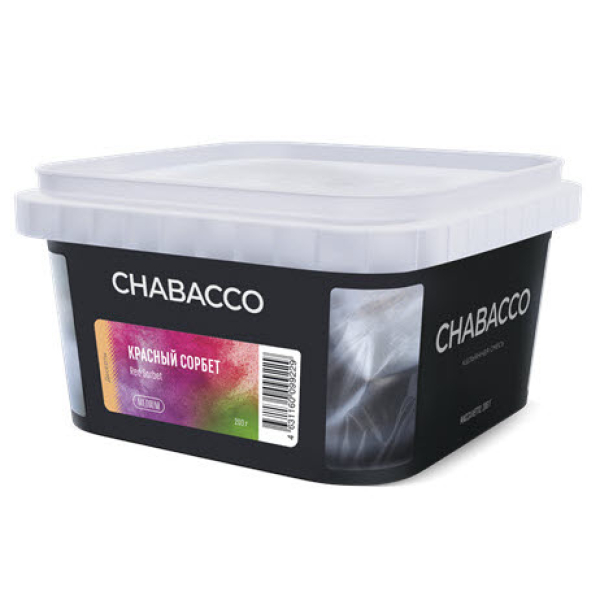 Смесь Chabacco Medium Red Sorbet (Красный Сорбет) 200 гр в Мурманске