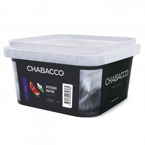 Смесь Chabacco Medium Watermelon Gum (Арбузная Жвачка) 200 гр в Мурманске