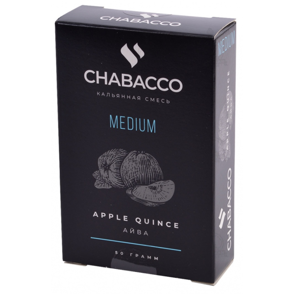 Смесь Chabacco Medium APPLE QUINCE (АЙВА) 50 гр в Мурманске