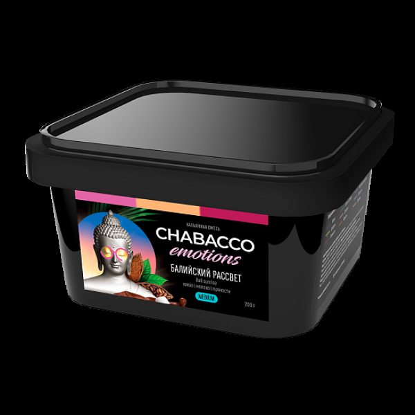 Смесь Chabacco Medium Emotions Bali sunrise (Балийский рассвет) 200 гр в Мурманске