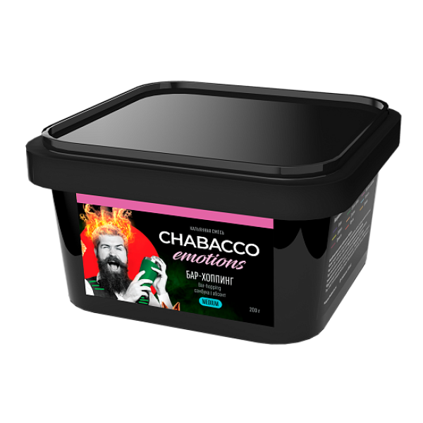 Смесь Chabacco Medium Emotions Bar hopping (Бар хоппинг) 200 гр в Мурманске