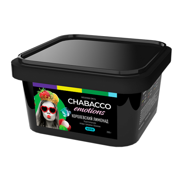 Смесь Chabacco Medium Emotions Royal lemonade (Королевский лимонад) 200 гр в Мурманске