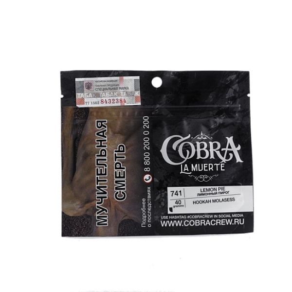 Табак Cobra La Muerte Lemon Pie 40 гр в Мурманске