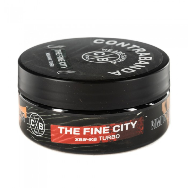 Табак CONTRABANDA The Fine City (Жвачка Turbo) 100 гр в Мурманске